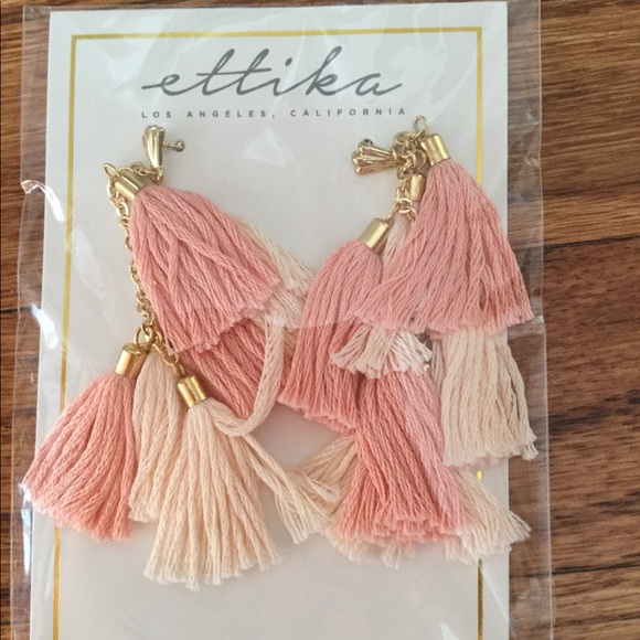 ettika Jewelry - Ettika Day Dreamer Tassel Earrings (New)